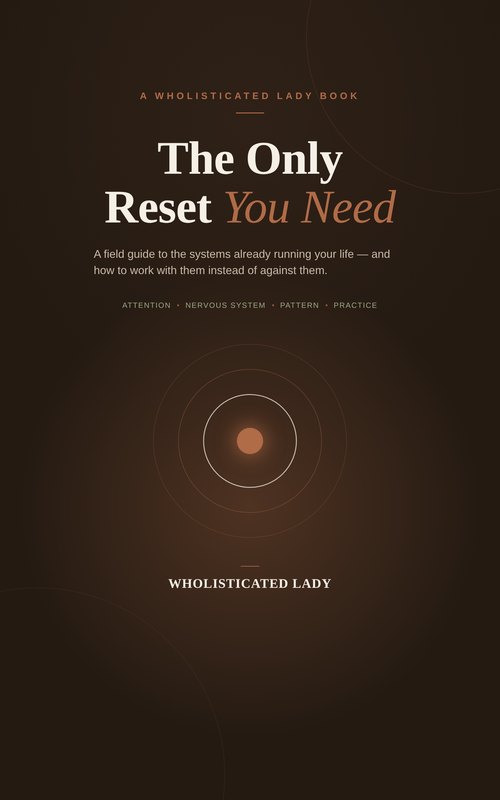 The Only Reset You Need — book cover